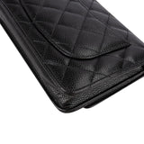Chanel Caviar Leather Wallet On Chain Crossbody Bag