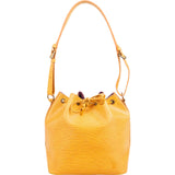 Louis Vuitton Yellow Epi Leather Sac Noé Petit Shoulder Bag