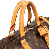 Louis Vuitton Monogram Canvas Keepall 55 Bandoulière Travel Bag