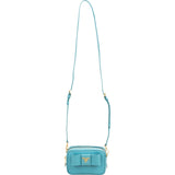 Prada Saffiano Fiocco Leather Bow Camera Small Crossbody Bag