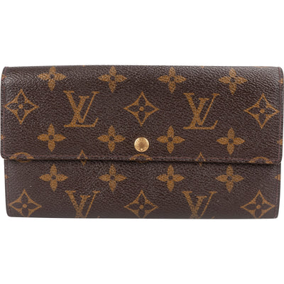 Louis Vuitton Monogram Canvas Sarah Wallet