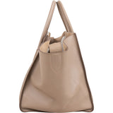Céline Taupe Grained Leather Phantom Handbag