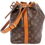 Louis Vuitton Monogram Canvas Sac Noé Petit Shoulder Bag