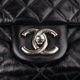 Chanel Quilted Lambskin Single Flap Crossbody Bag