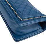 Chanel Quilted Lambskin Braided Boy Single Flap Crossbody Bag xx neuwertig - vintageandkickz