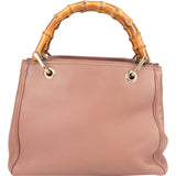 Gucci Leather Bamboo Handbag - vintageandkickz