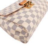 Louis Vuitton Monogram Damier Azur Canvas Croisette Handbag