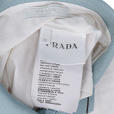 Prada Classic White Bicolor Polo Shirt (M)