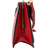 Miu Miu Madras Leather Double Zip Crossbody Bag