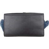 Céline Tricolor Leather and Suede Large Trapeze Handbag