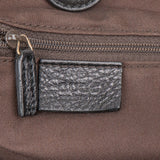 Gucci Monogram GG Canvas Brown Guccissima Leather Sukey Handbag