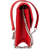 Yves Saint Laurent Grain de Poudre Leather Envelope Wallet On Chain Crossbody Bag