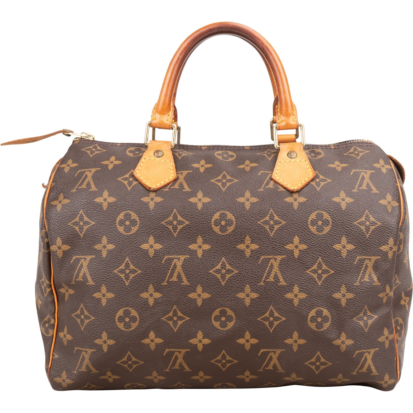 Louis Vuitton Monogram Canvas Speedy 30 Handbag - vintageandkickz