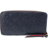 Louis Vuitton Leather Monogram Empreinte Zippy Wallet
