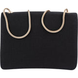 Chanel Black Grosgrain 2.55 Flap Mini Handbag