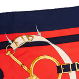 Hermès Eperon d'Or Silk 90 Scarf Tuch