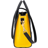 Céline Tricolor Drummed Calfskin Luggage Crossbody Handbag