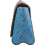Louis Vuitton Blue Epi Leather Bicolor Twist Crossbody Bag