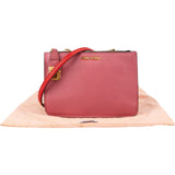 Miu Miu Madras Leather Double Zip Crossbody Bag