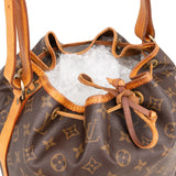 Louis Vuitton Monogram Canvas Sac Noé Petit Shoulder Bag