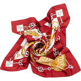 Hermès Cliquetis Silk Carre 90 Scarf Tuch