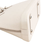 Louis Vuitton White Epi Leather Alma PM Handbag