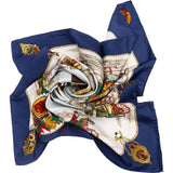 Gucci Servizi Postali Silk Tuch Scarf
