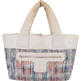 Chanel Nylon Tweed Look Coco Cocoon Tote Handbag