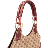 Gucci Monogram GG Hobo Handbag - vintageandkickz
