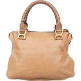 Chloé Brown Leather Marcie Handbag