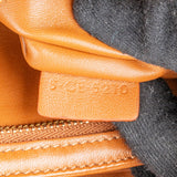 Celine Classic Box Cotton & Calfskin Teen Triomphe Crossbody Bag