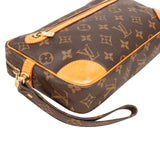Louis Vuitton Canvas Monogram Marly Dragonne Clutch