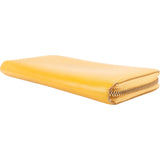 Louis Vuitton Yellow Calfskin Emblem Zippy Wallet