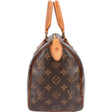 Louis Vuitton Monogram Canvas Speedy 25 Handbag