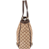 Gucci Monogram GG Canvas Abbey D-Ring Tote Shoulder Bag