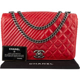 Chanel Quilted Medium Antique Boy Single Flap Crossbody Bag
