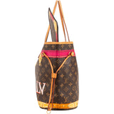 Louis Vuitton Monogram Canvas Summer Trunks Neverfull MM Shoulder Bag