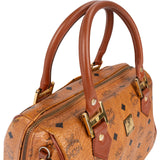 MCM Monogram Visetos Boston Handbag