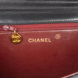 Chanel Quilted Lambskin 24K Gold Single Flap Shoulder Bag