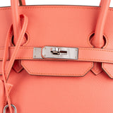 Hermès Flamingo Epsom Leather Birkin 35 Handbag