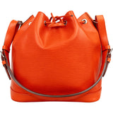 Louis Vuitton Orange Epi Leather NM Sac Noé Petit Shoulder Bag