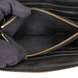 Miu Miu Quilted Nappa Leather Colorblock Biker Zip Around Wallet