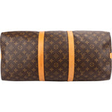Louis Vuitton Monogram Canvas Keepall 50 Bandoulière Travel Bag