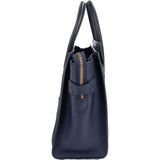 Céline Blue Leather Luggage Handbag