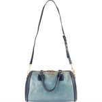 Miu Miu Vitello Lux Bicolor Bauletto Handbag - vintageandkickz