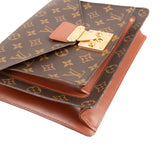Louis Vuitton Monogram Canvas Pochette Monceau Handbag