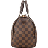 Louis Vuitton Monogram Damier Ebene Canvas Speedy 25 Handbag