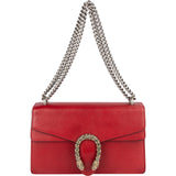 Gucci Leather Dionysus Crystal Shoulder Bag