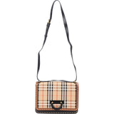 Burberry Vintage Check Studded D-Ring Crossbody Bag