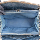 Chanel Quilted Crinkled Lambskin Just Mademoiselle Bowling Shoulder Bag